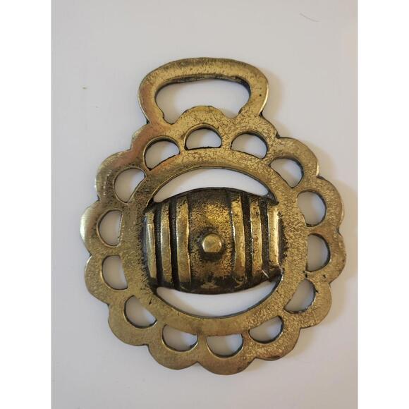 Vintage Horse Harness Medallions in Brass - Picture 4 of 5